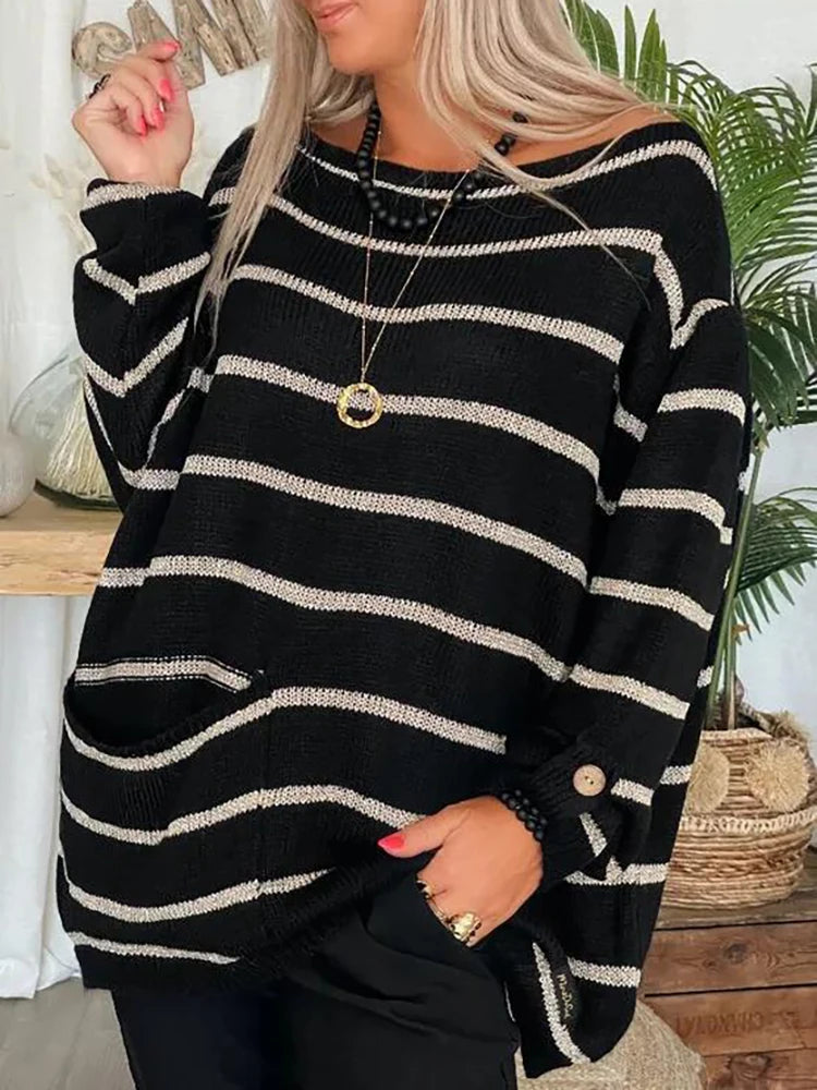 Classic Vintage Sweater with a Flattering Fit