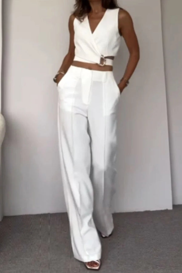 A Vintage Style Pants with Delicate Timeless Details