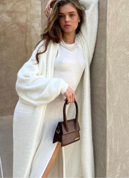Classic Vintage Cardigan with a Flattering Fit