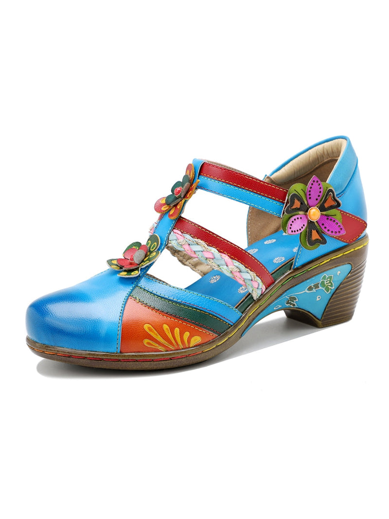 Vintage Inspired Sandals with a Contemporary Edge
