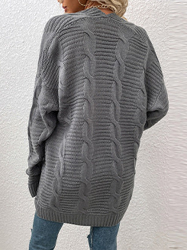 Well Tailored Cardigan with a Graceful Silhouette
