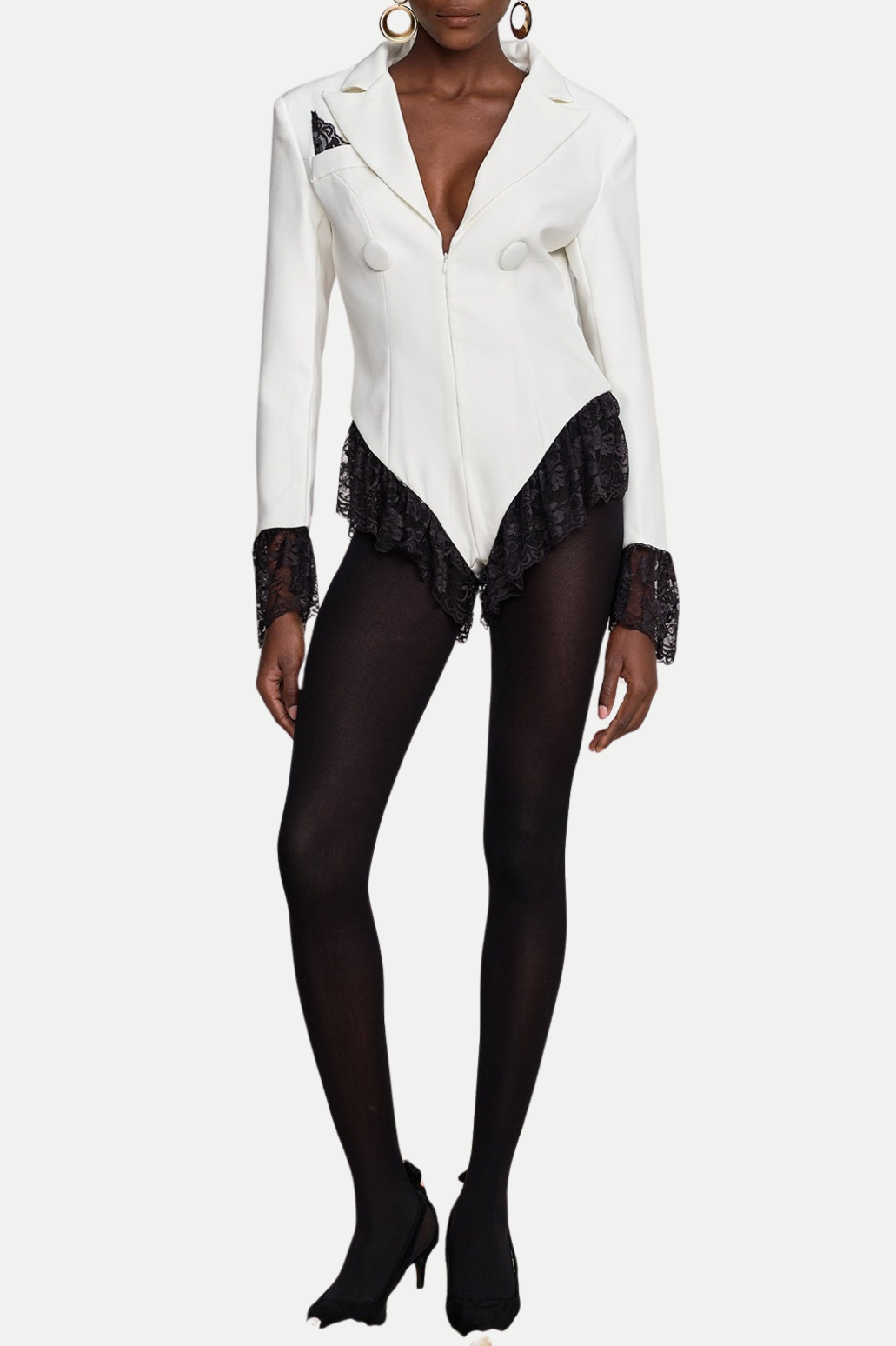 Well Tailored Garment with a Graceful Silhouette