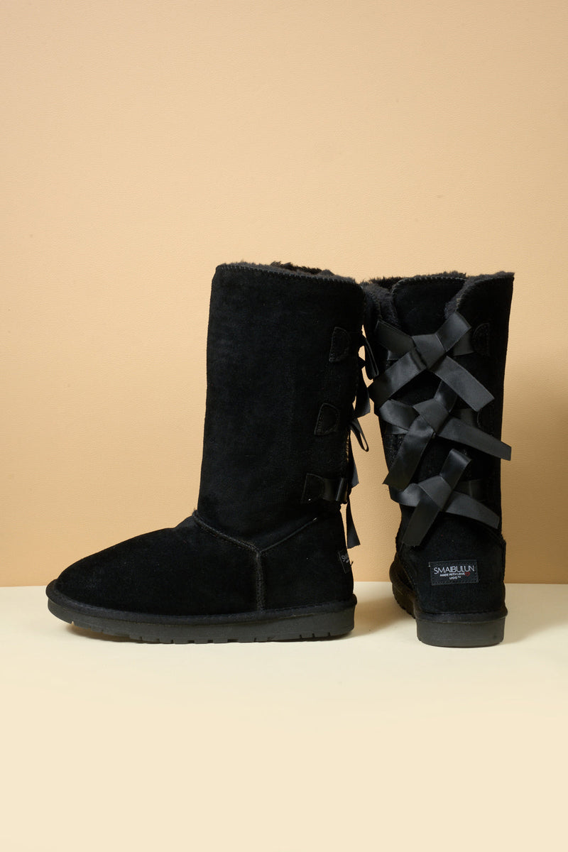 A Vintage Style Boots with Delicate Timeless Details