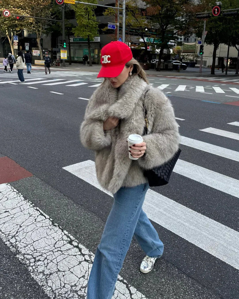 Classic Vintage Coat with a Flattering Fit