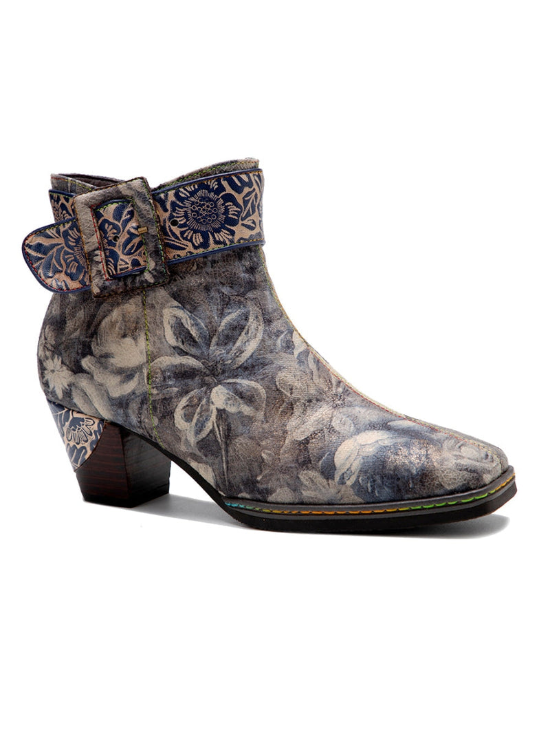 A Vintage Style Boots with Delicate Timeless Details