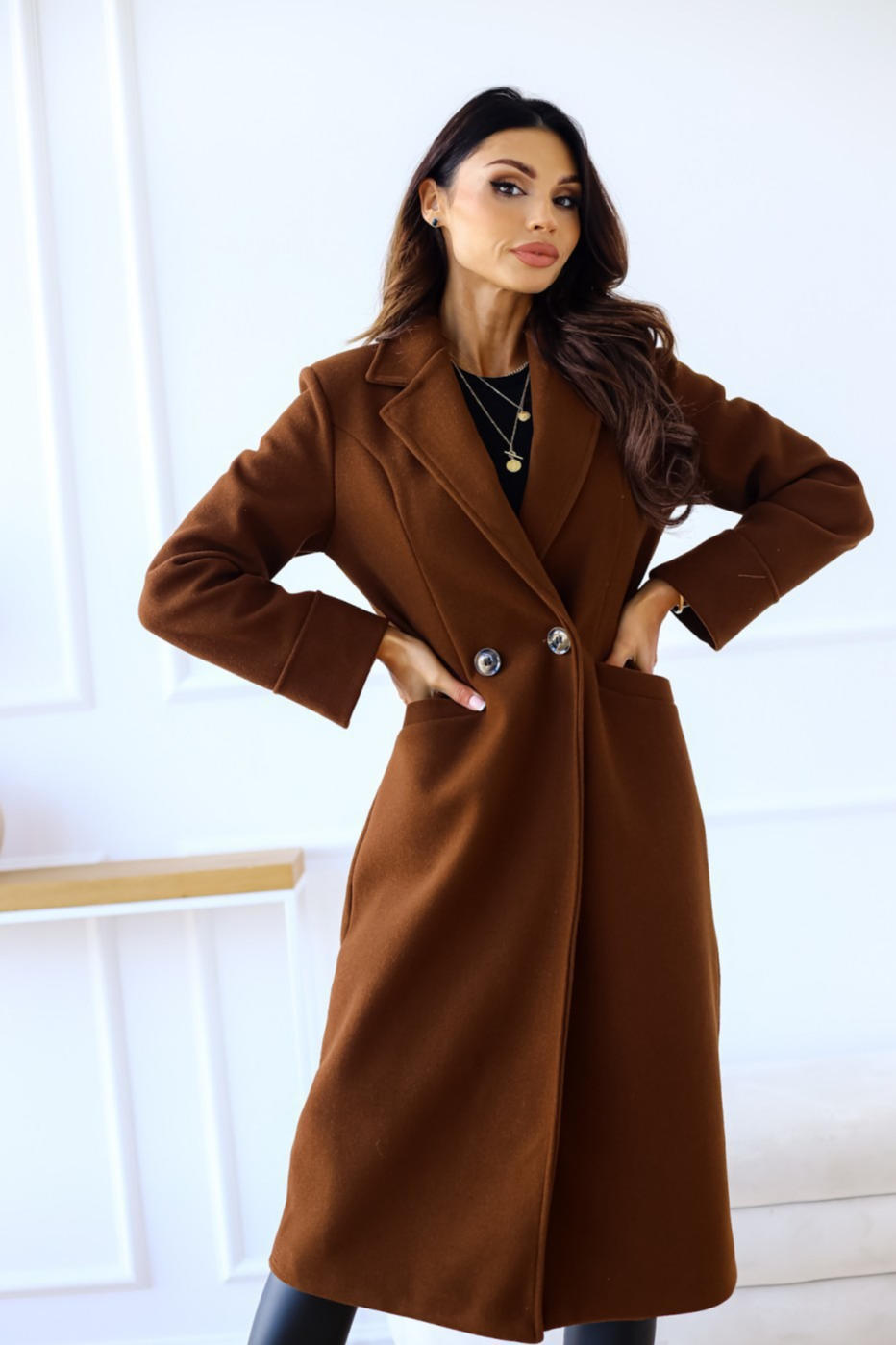 Gracefully Styled Coat for Any Occasion