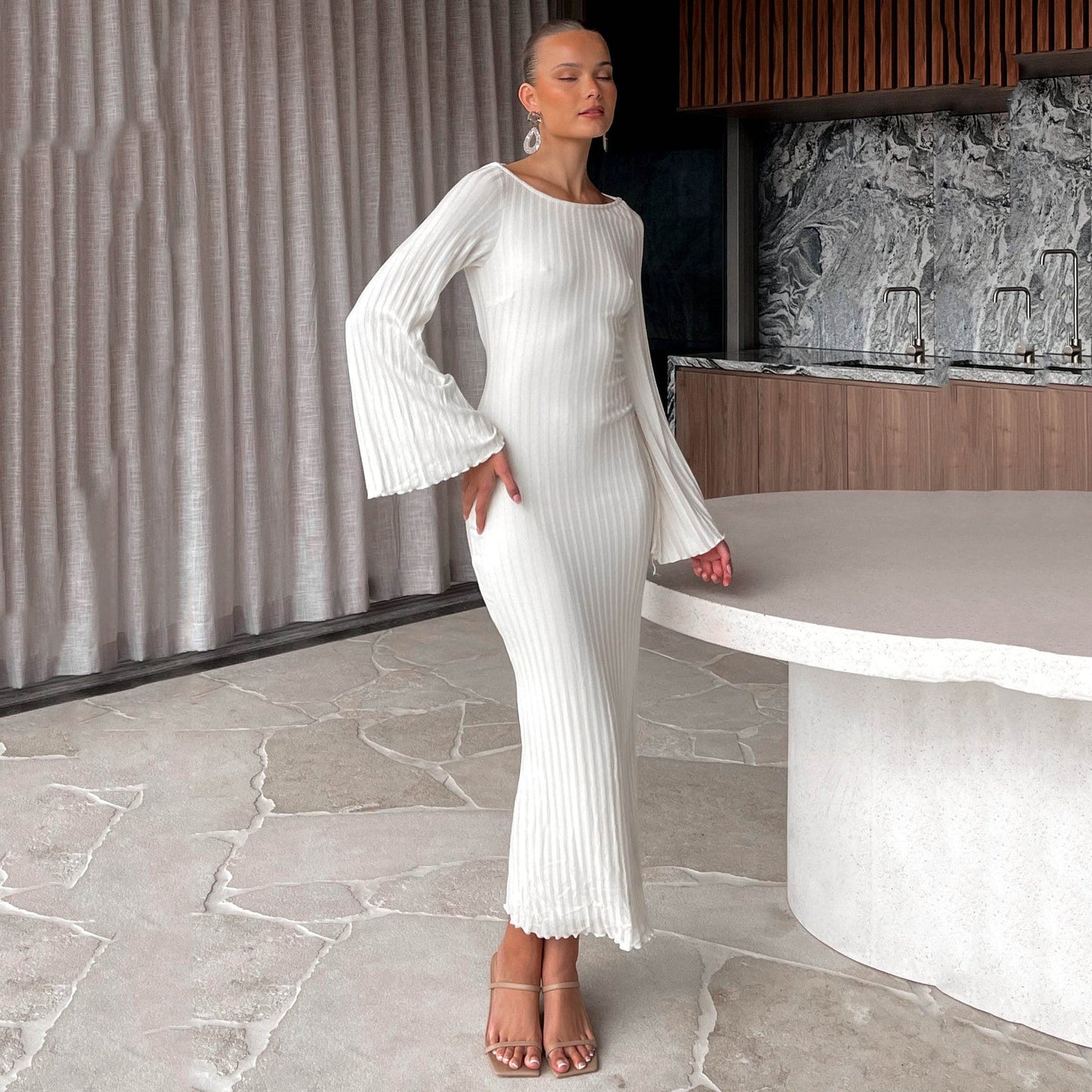 A Vintage Style Dress with Delicate Timeless Details
