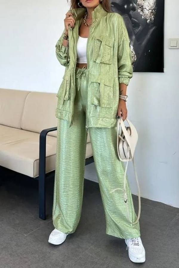 A Vintage Style Pants with Delicate Timeless Details