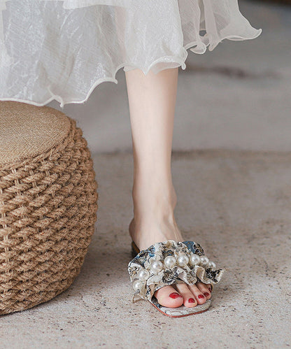 Vintage Inspired Sandals with a Contemporary Edge