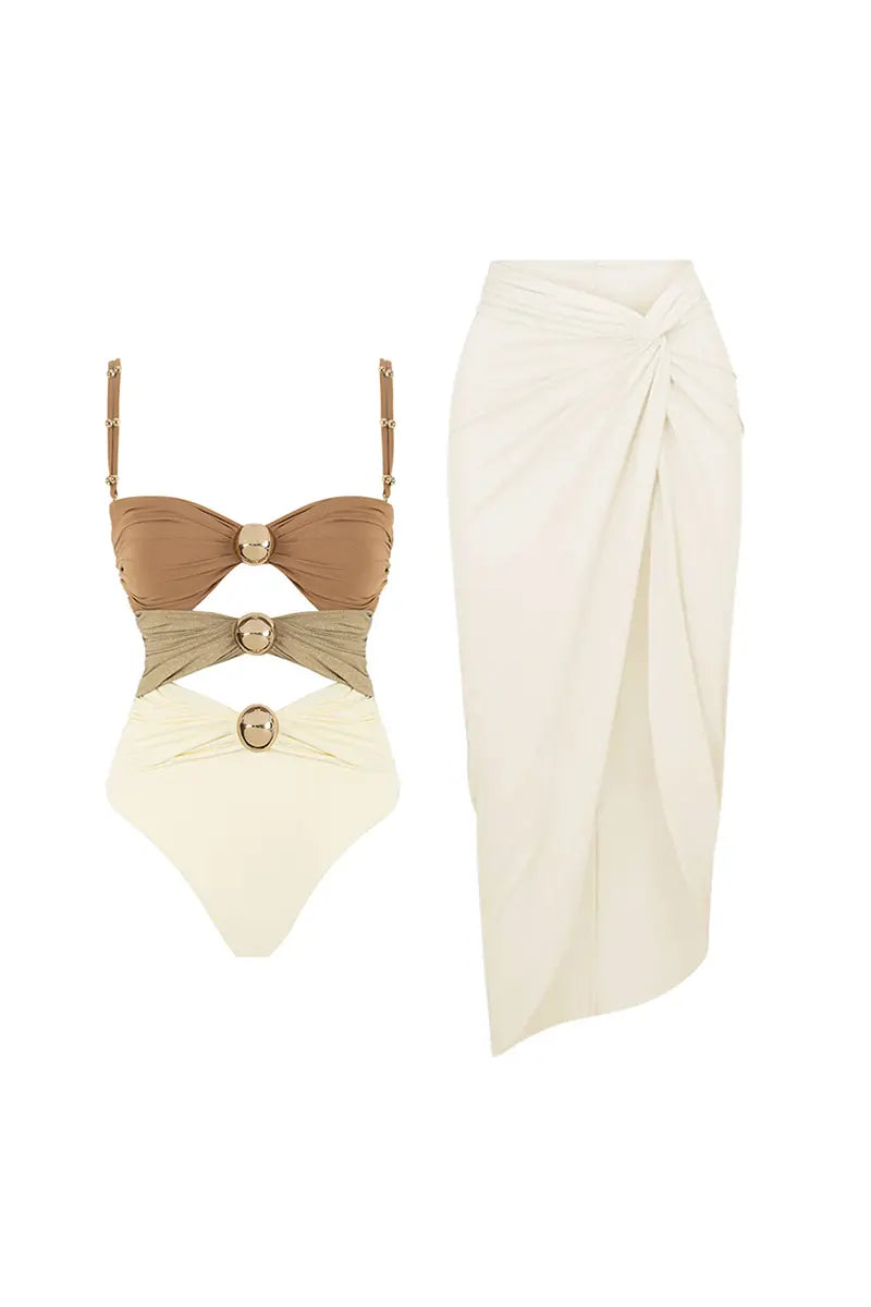 Beautifully Finished Swimsuit in a Timeless Design
