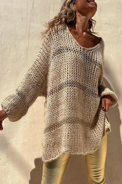 Vintage Inspired Sweater with a Contemporary Edge