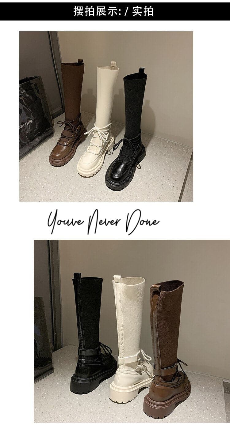 Well Tailored Boots with a Graceful Silhouette