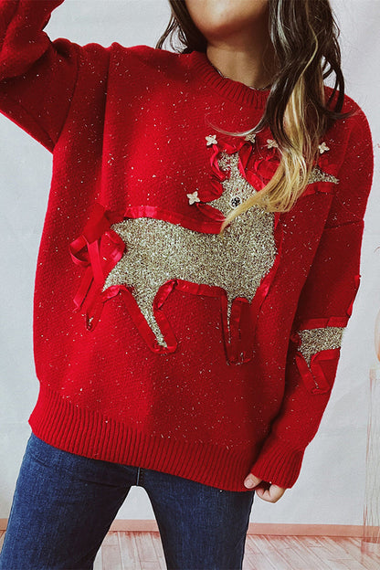 A Vintage Style Sweater with Delicate Timeless Details