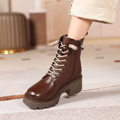 A Vintage Style Boots with Delicate Timeless Details