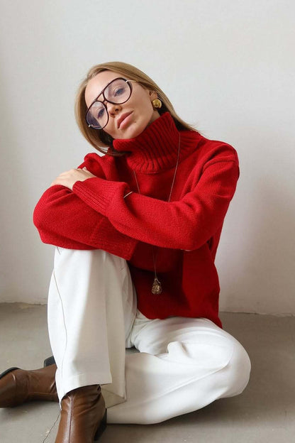Beautifully Finished Sweater in a Timeless Design