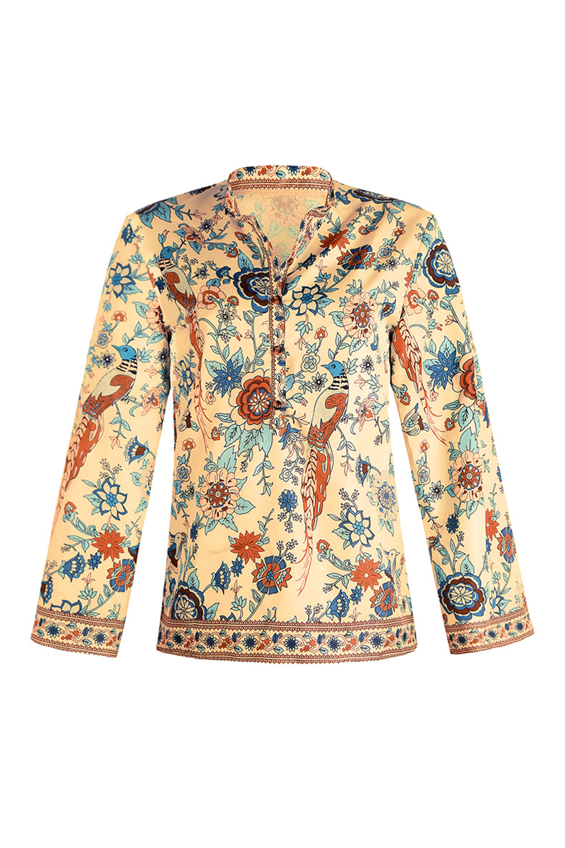 A Vintage Style Blouse with Delicate Timeless Details