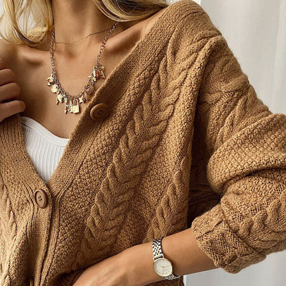 Classic Vintage Cardigan with a Flattering Fit