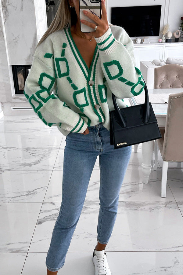 A Vintage Style Cardigan with Delicate Timeless Details