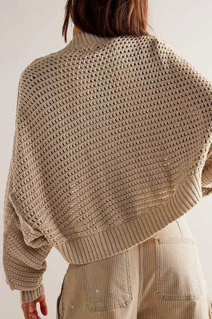 A Vintage Style Cardigan with Delicate Timeless Details