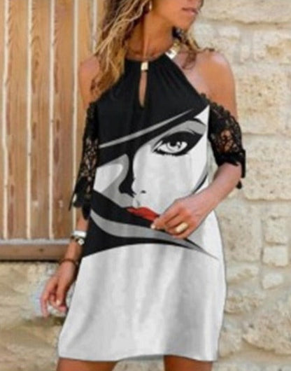 Classic Vintage Dress with a Flattering Fit