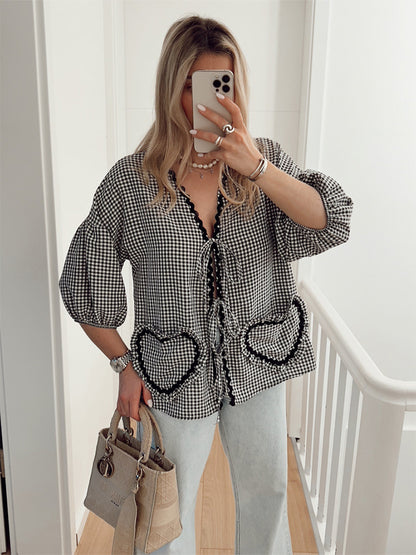 A Vintage Style Shirt with Delicate Timeless Details