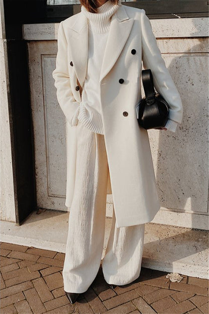 A Vintage Style Coat with Delicate Timeless Details