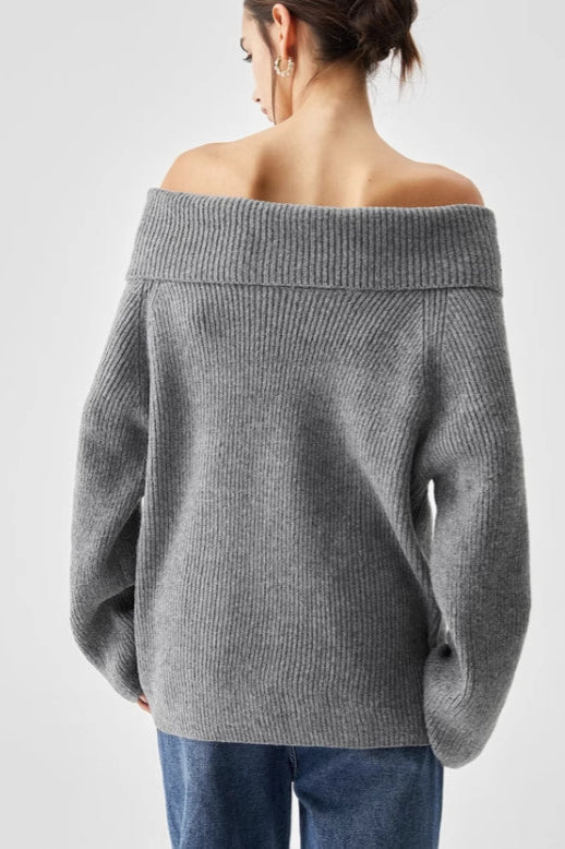 A Vintage Style Sweater with Delicate Timeless Details