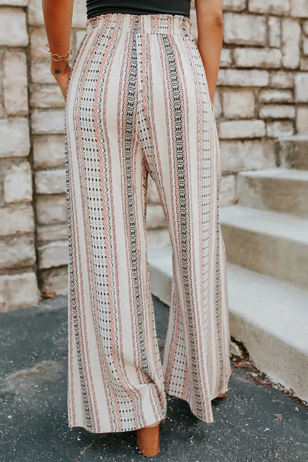 A Vintage Style Pants with Delicate Timeless Details