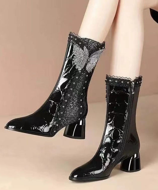 Vintage Inspired Boots with a Contemporary Edge