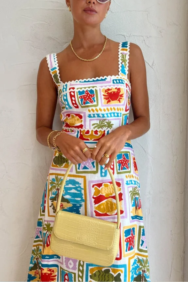 A Vintage Style Dress with Delicate Timeless Details