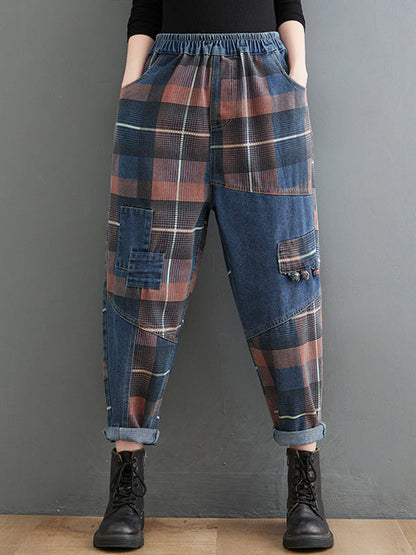 A Vintage Style Pants with Delicate Timeless Details