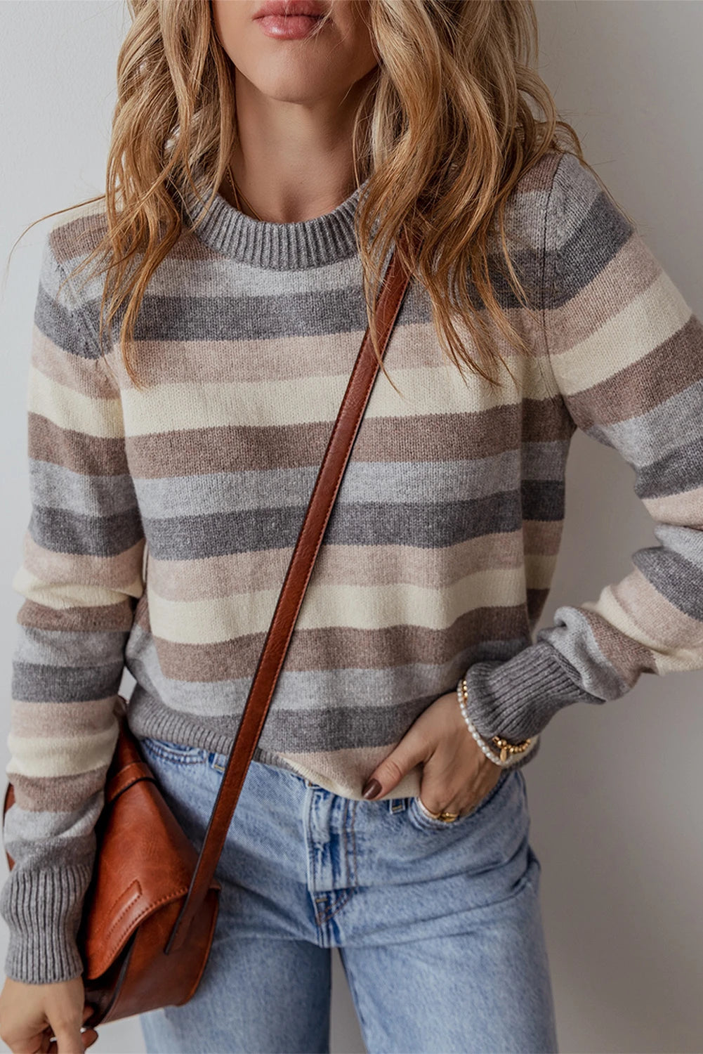 Classic Vintage Sweater with a Flattering Fit