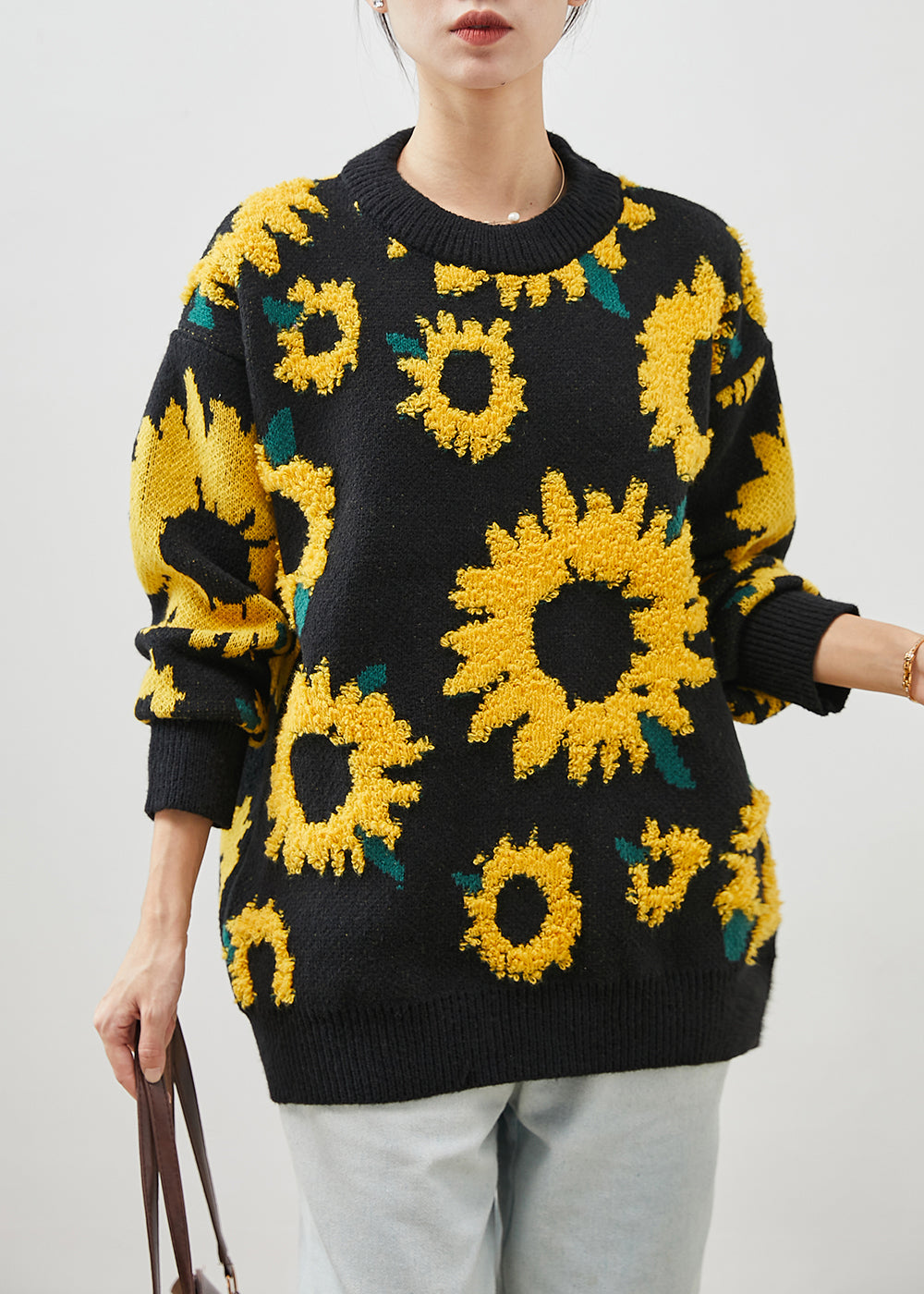 Classic Vintage Sweater with a Flattering Fit