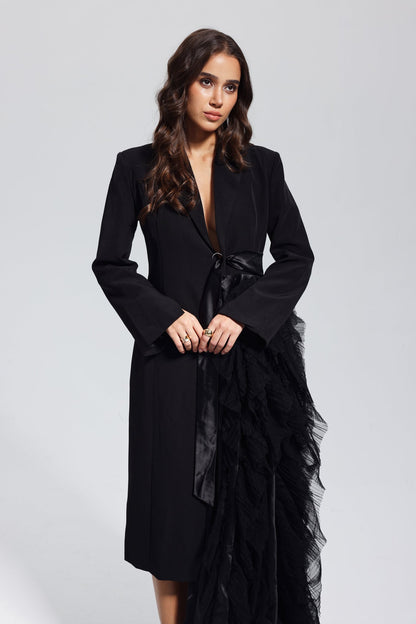 A Vintage Style Coat with Delicate Timeless Details