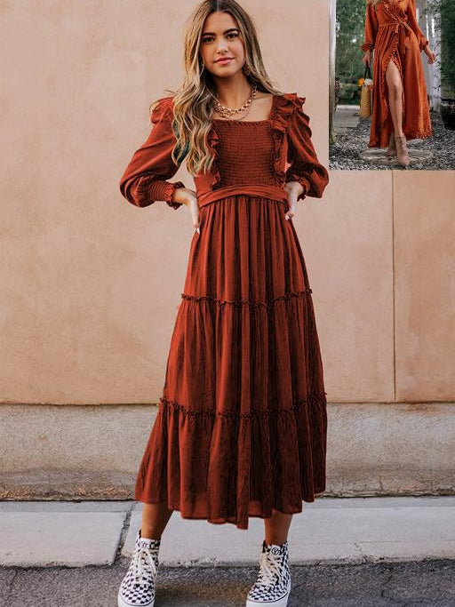 Well Tailored Dress with a Graceful Silhouette