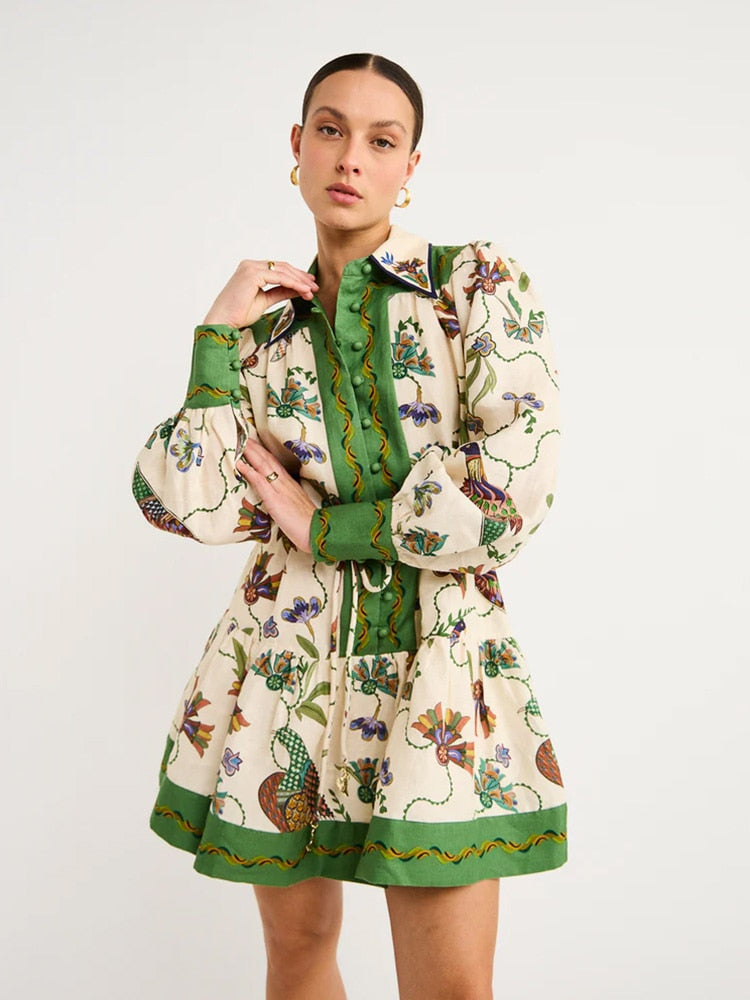 A Vintage Style Dress with Delicate Timeless Details