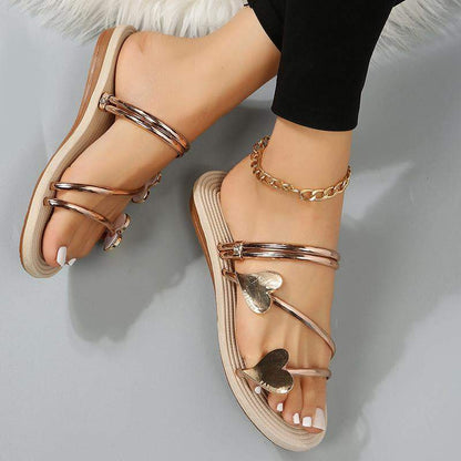 Well Tailored Sandals with a Graceful Silhouette