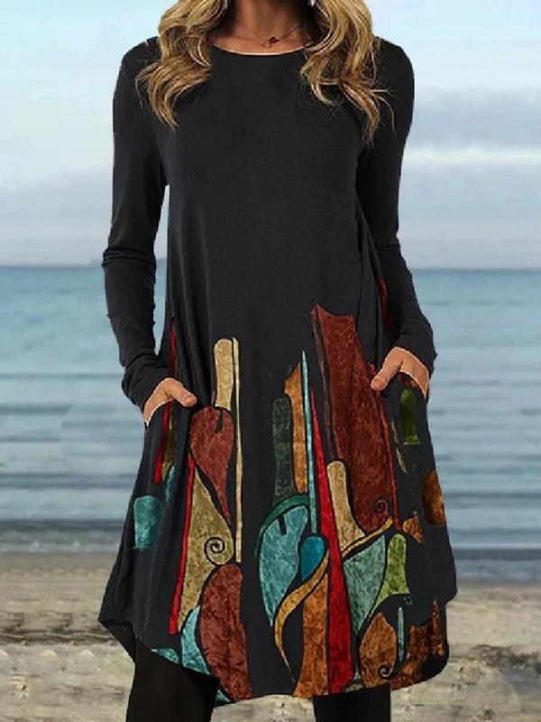 Classic Vintage Dress with a Flattering Fit