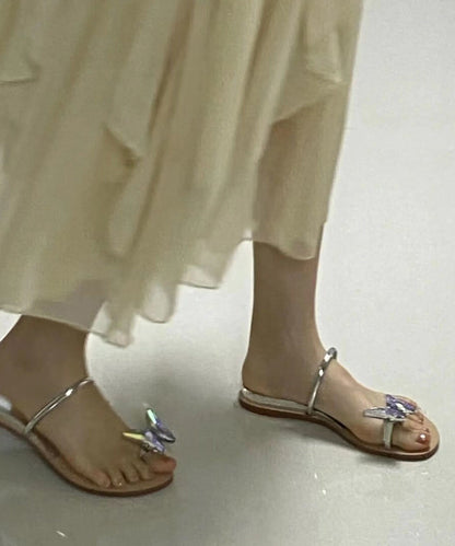 A Vintage Style Sandals with Delicate Timeless Details