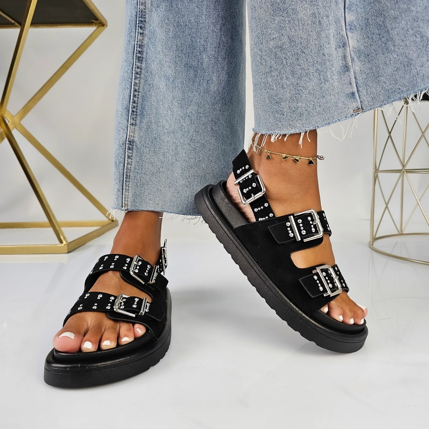 Vintage Inspired Sandals with a Contemporary Edge
