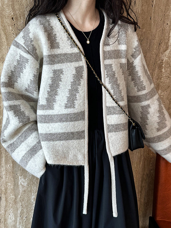 Vintage Inspired Cardigan with a Contemporary Edge