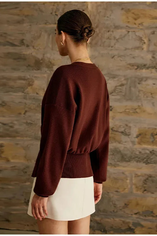 Classic Vintage Cardigan with a Flattering Fit