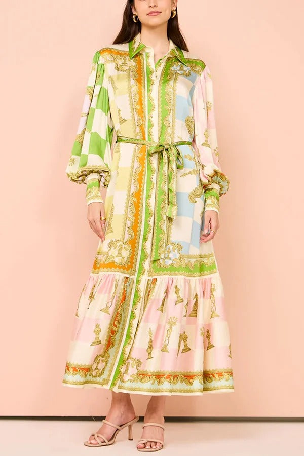 Classic Vintage Dress with a Flattering Fit