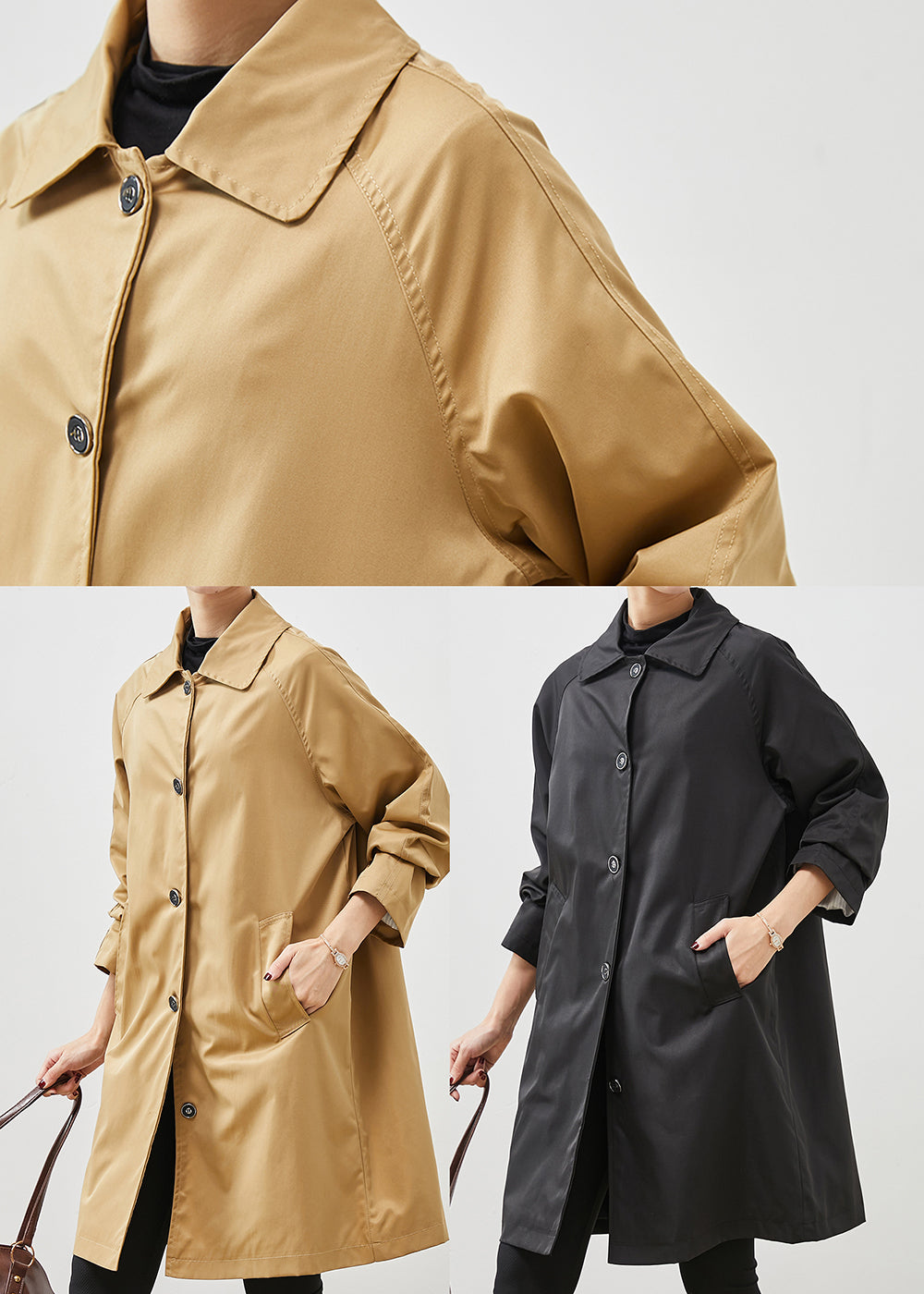 Well Tailored Coat with a Graceful Silhouette