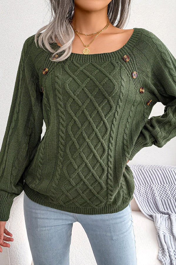 Beautifully Finished Sweater in a Timeless Design