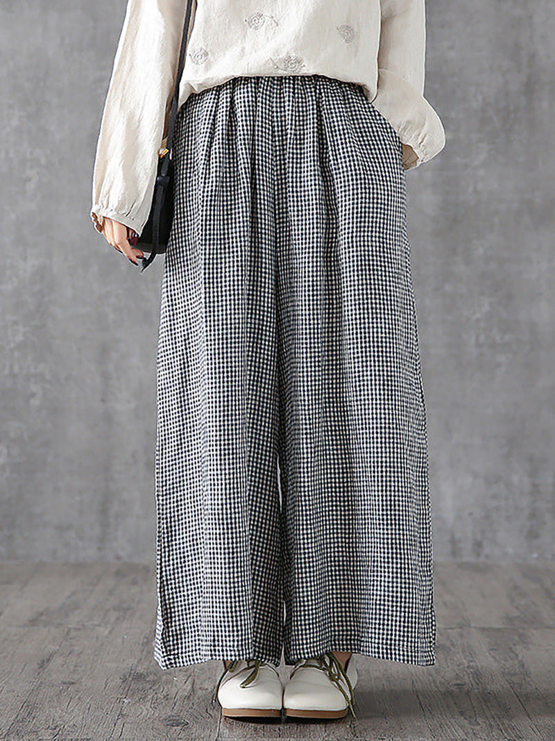 A Vintage Style Pants with Delicate Timeless Details