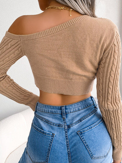 Vintage Inspired Sweater with a Contemporary Edge