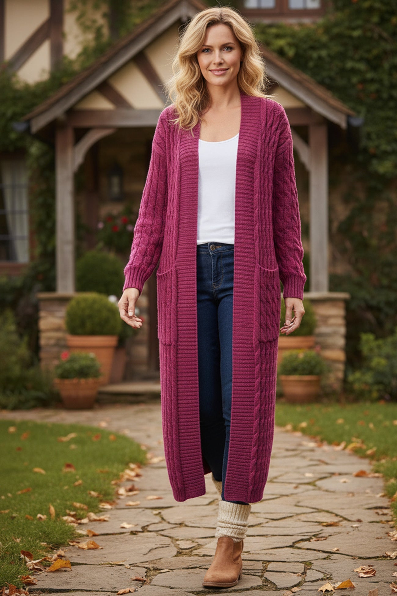 Effortlessly Elegant Cardigan with a Timeless Design