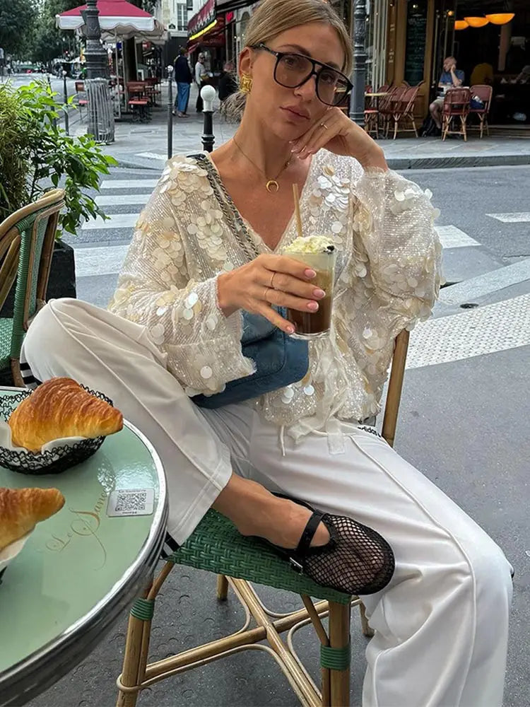 Gracefully Styled Blouse for Any Occasion