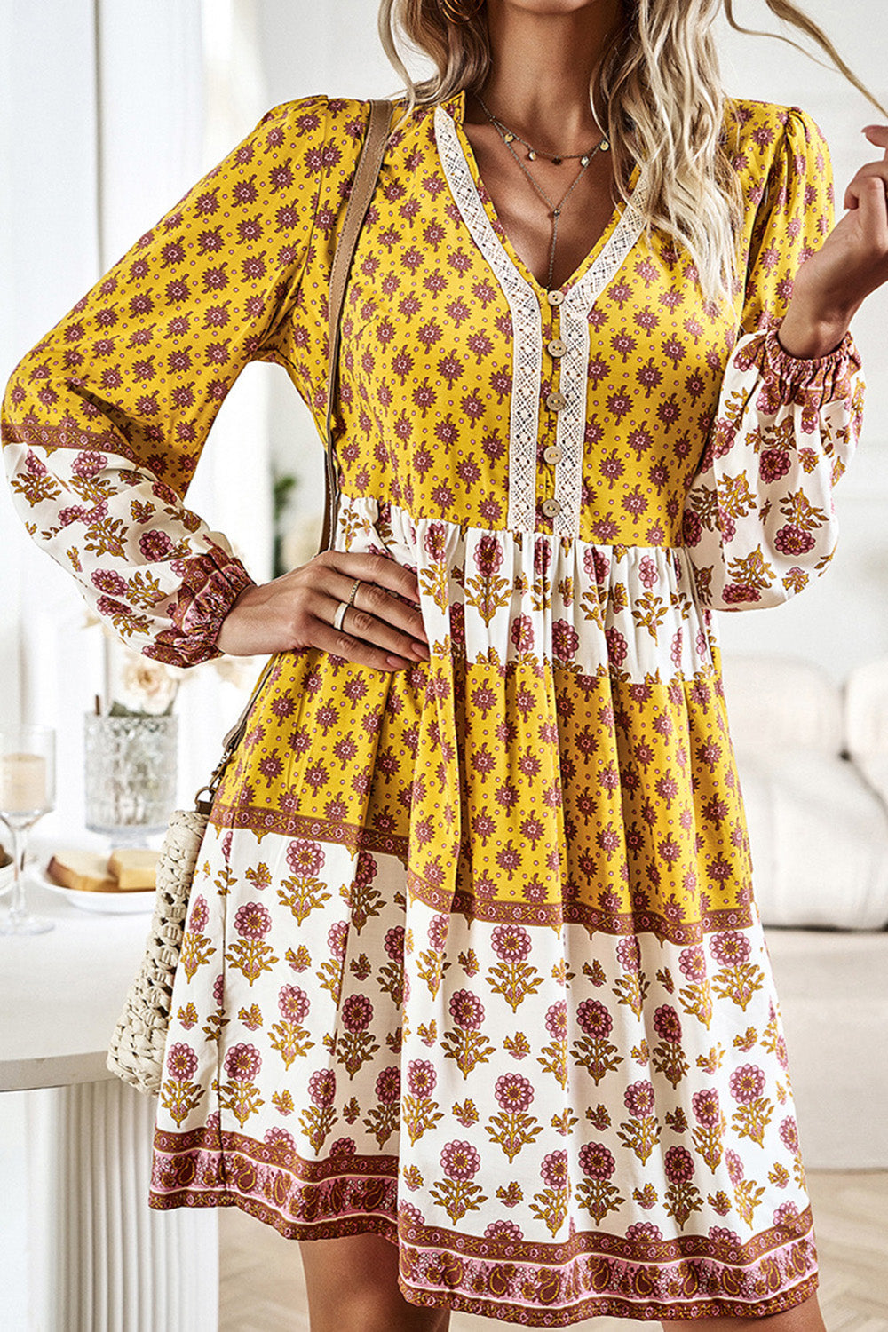 A Vintage Style Dress with Delicate Timeless Details